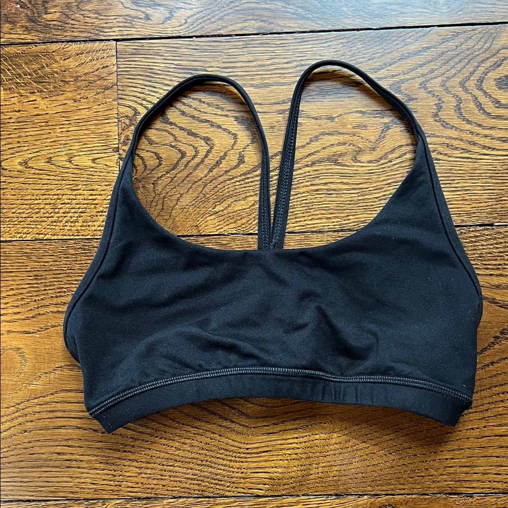 Fleo Black Women's Sports Bra